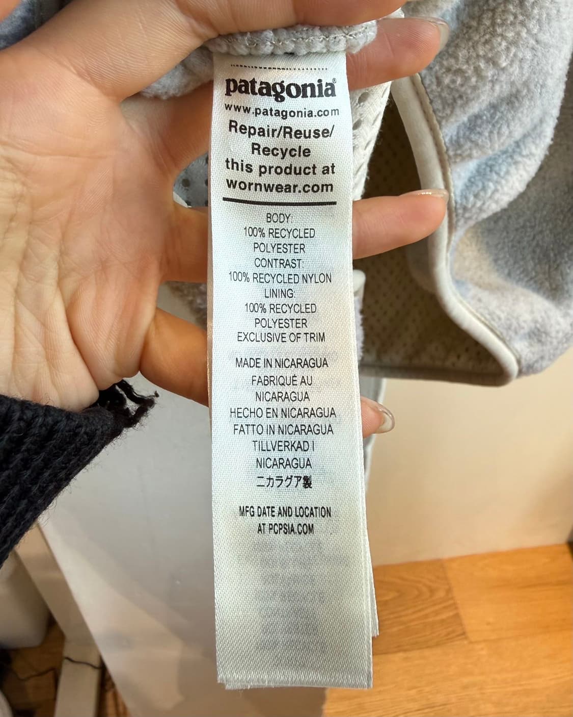 파타고니아 신칠라 오트밀 플리스 자켓  상품이미지9