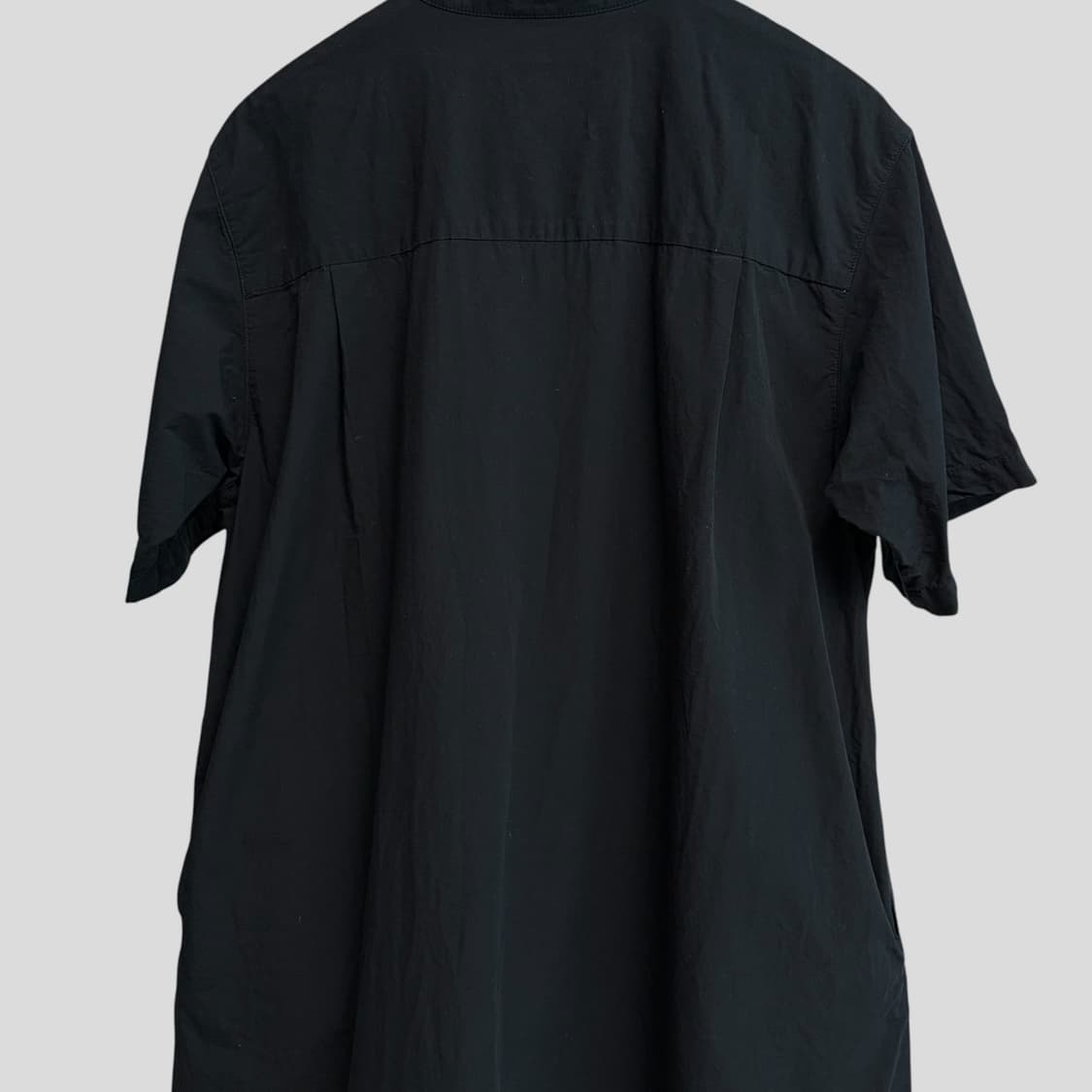 (여성XL)muji 무인양품 브로드 스탠드카라 반소매 원피스 상품이미지7