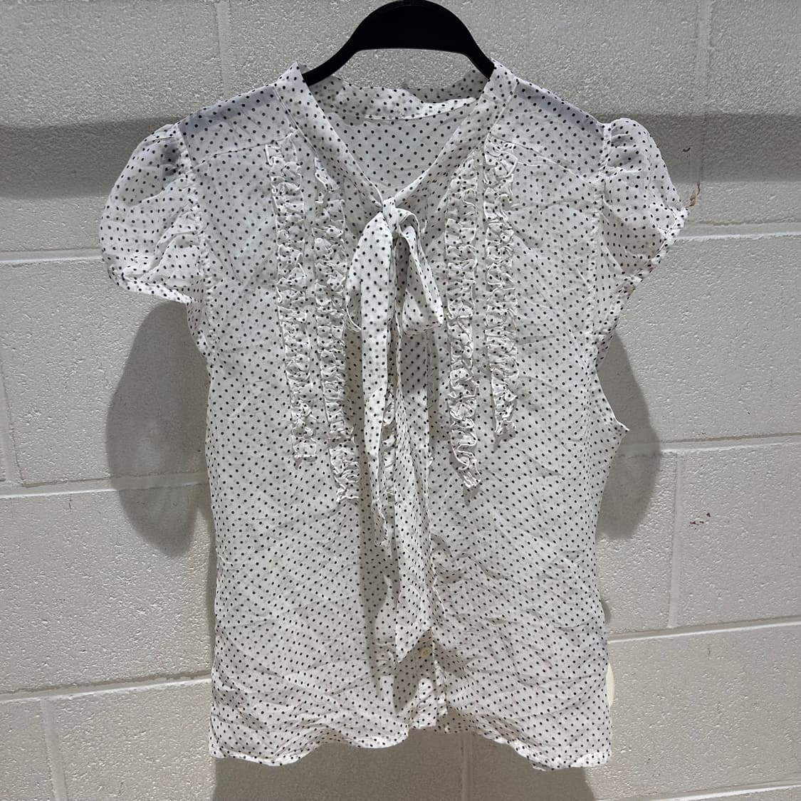 Vintage y2k Dot Shirts 상품이미지6