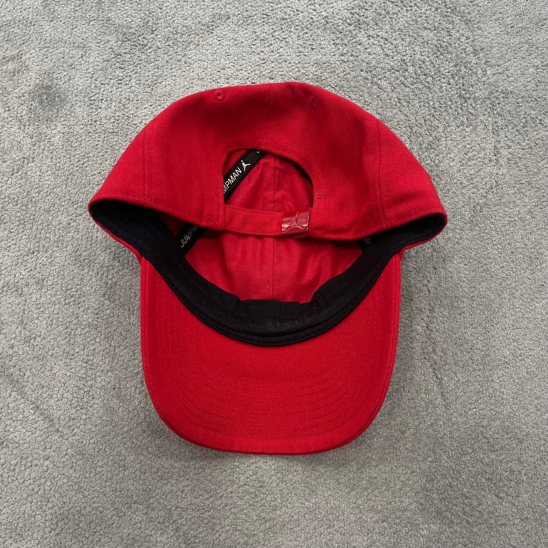 조던 빨간색 볼캡 모자 상품이미지4