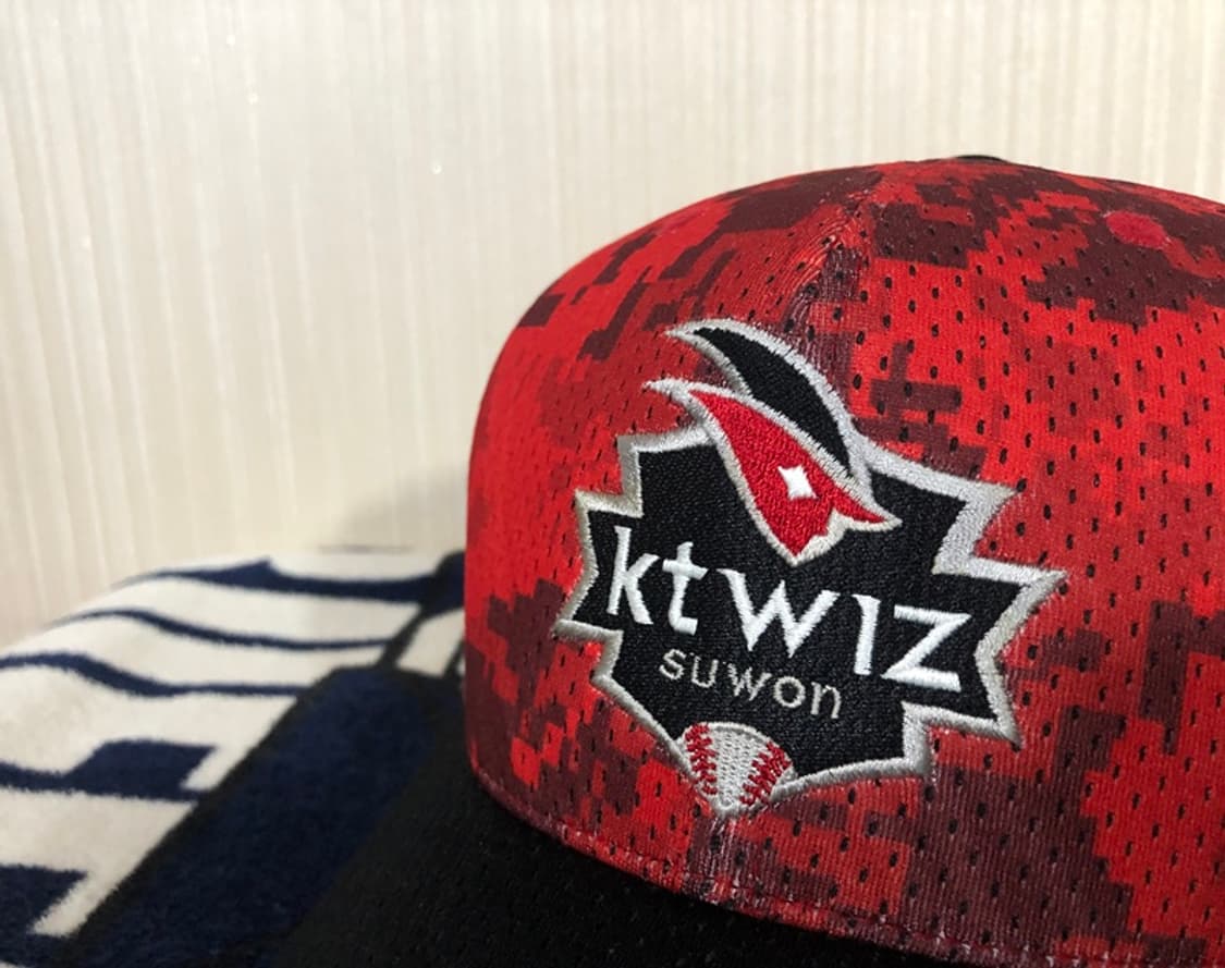KBO KT위즈 프로페셔널 밀리터리모자/캡 56cm 상품이미지5