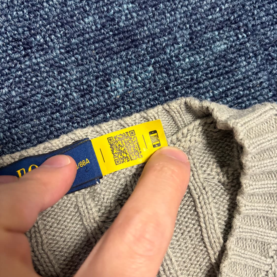 폴로 랄프로렌 꽈배기 니트 상품이미지6