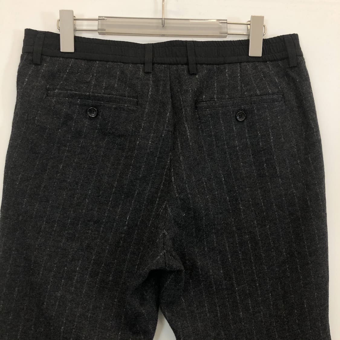 커스텀멜로우 울 밴딩 크롭 모직슬랙스 33 인치  상품이미지4