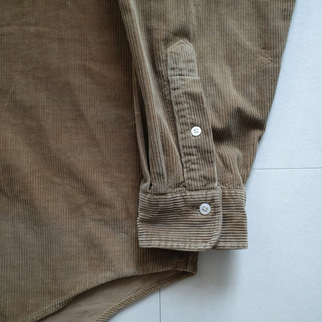 90s 폴로 랄프로렌 코듀로이 버튼다운 셔츠 XL 상품이미지4