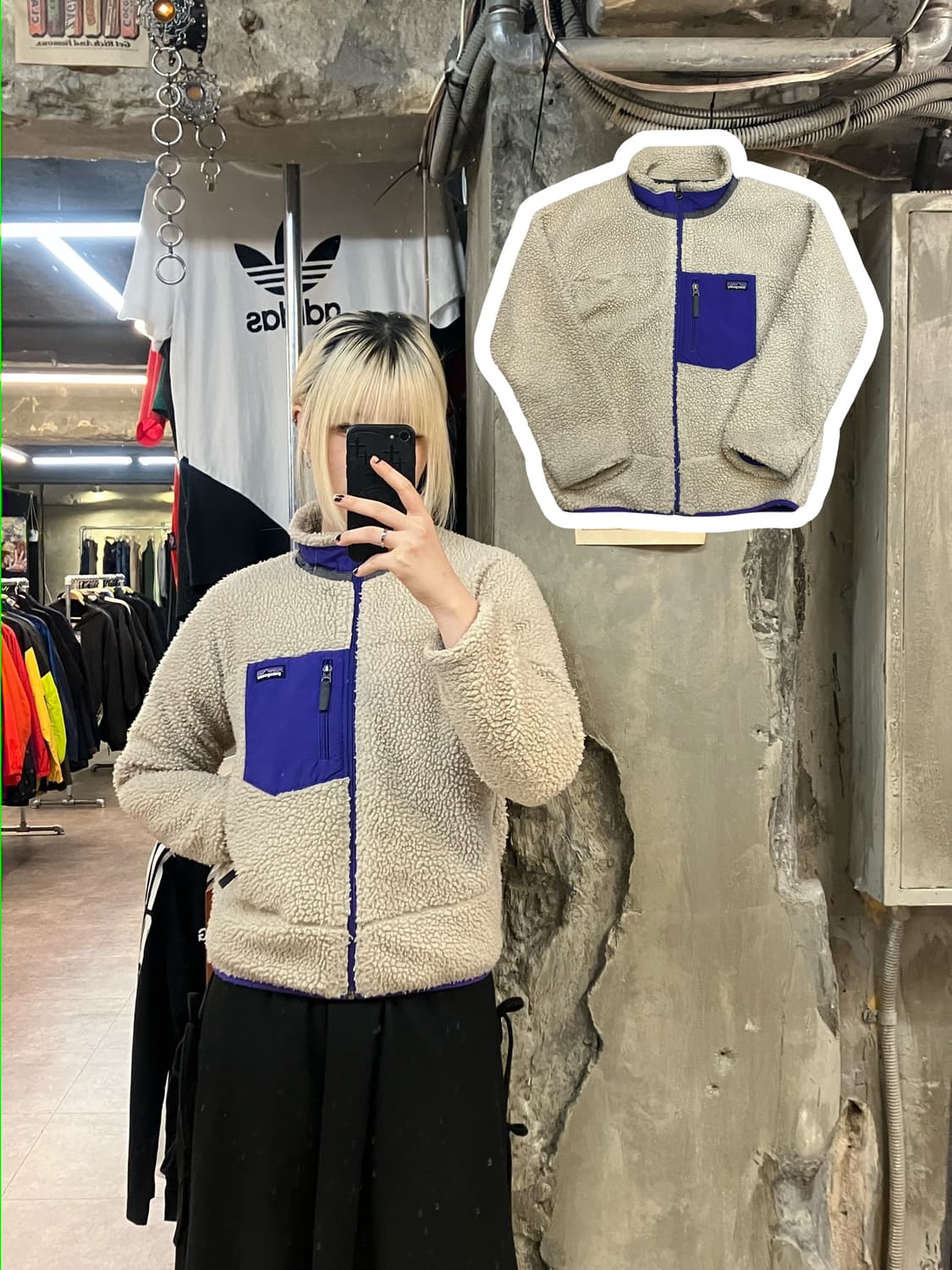 파타고니아 플리스 베이지 L  #csz2009 표 상품이미지1