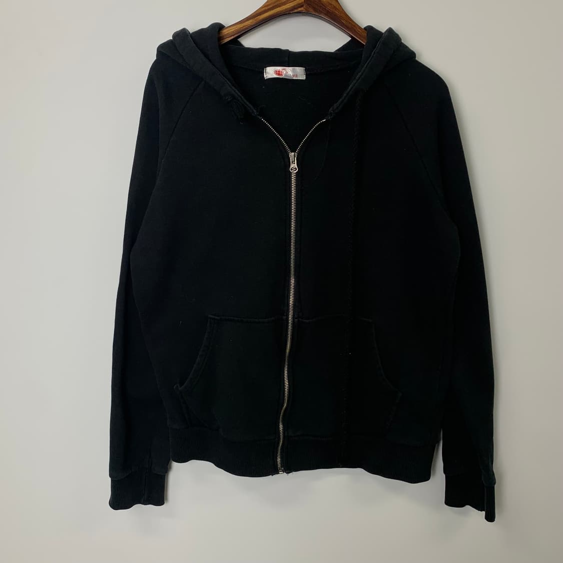 Beams 빔즈 블랙 후드집업  상품이미지2