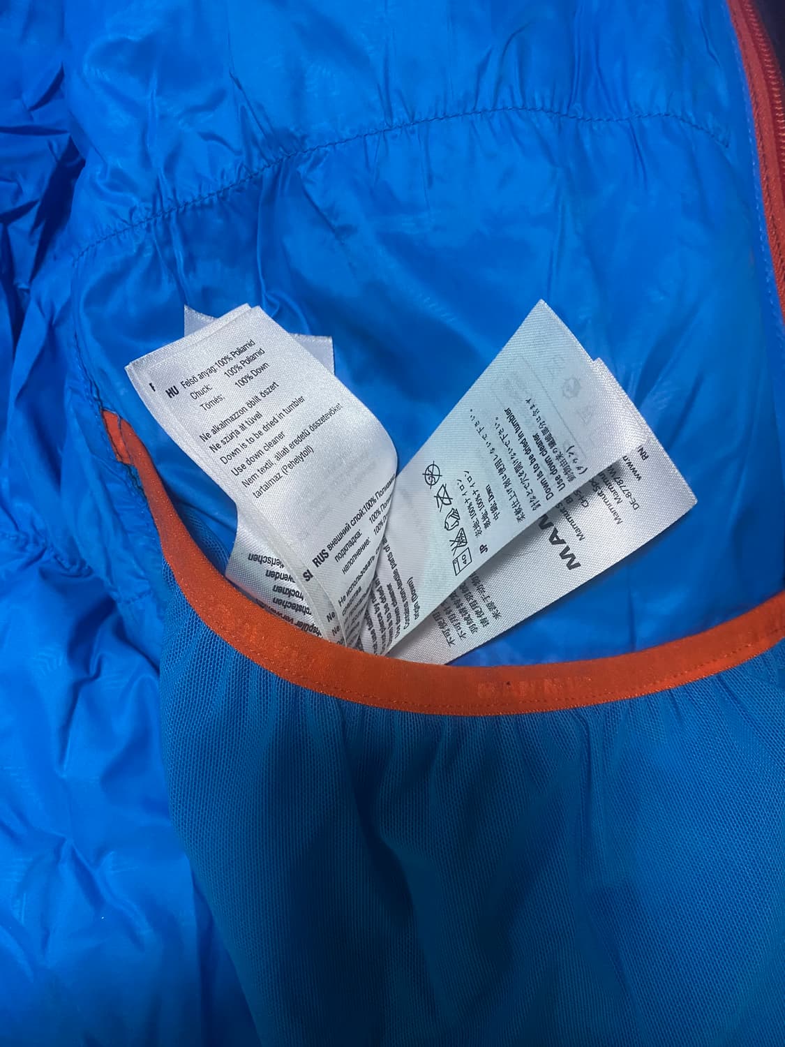 마무트 아이거요흐 구스다운 상품이미지7