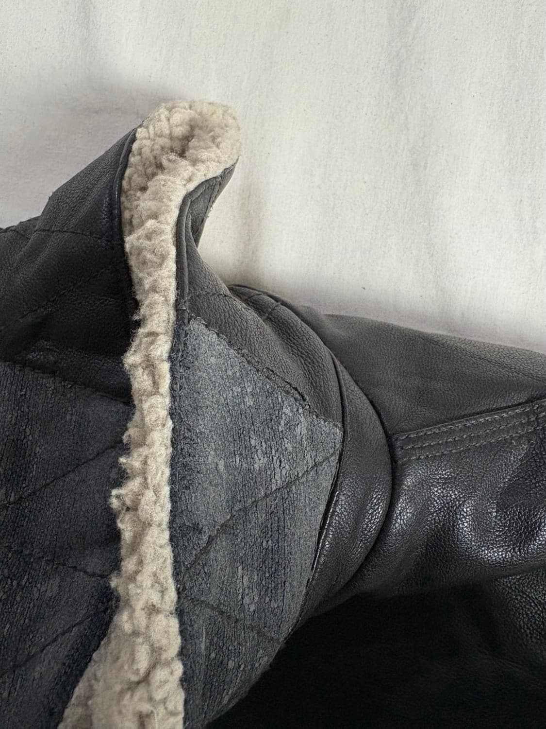 Levis 리바이스 비건레더 쉐르파 자켓 M 상품이미지7