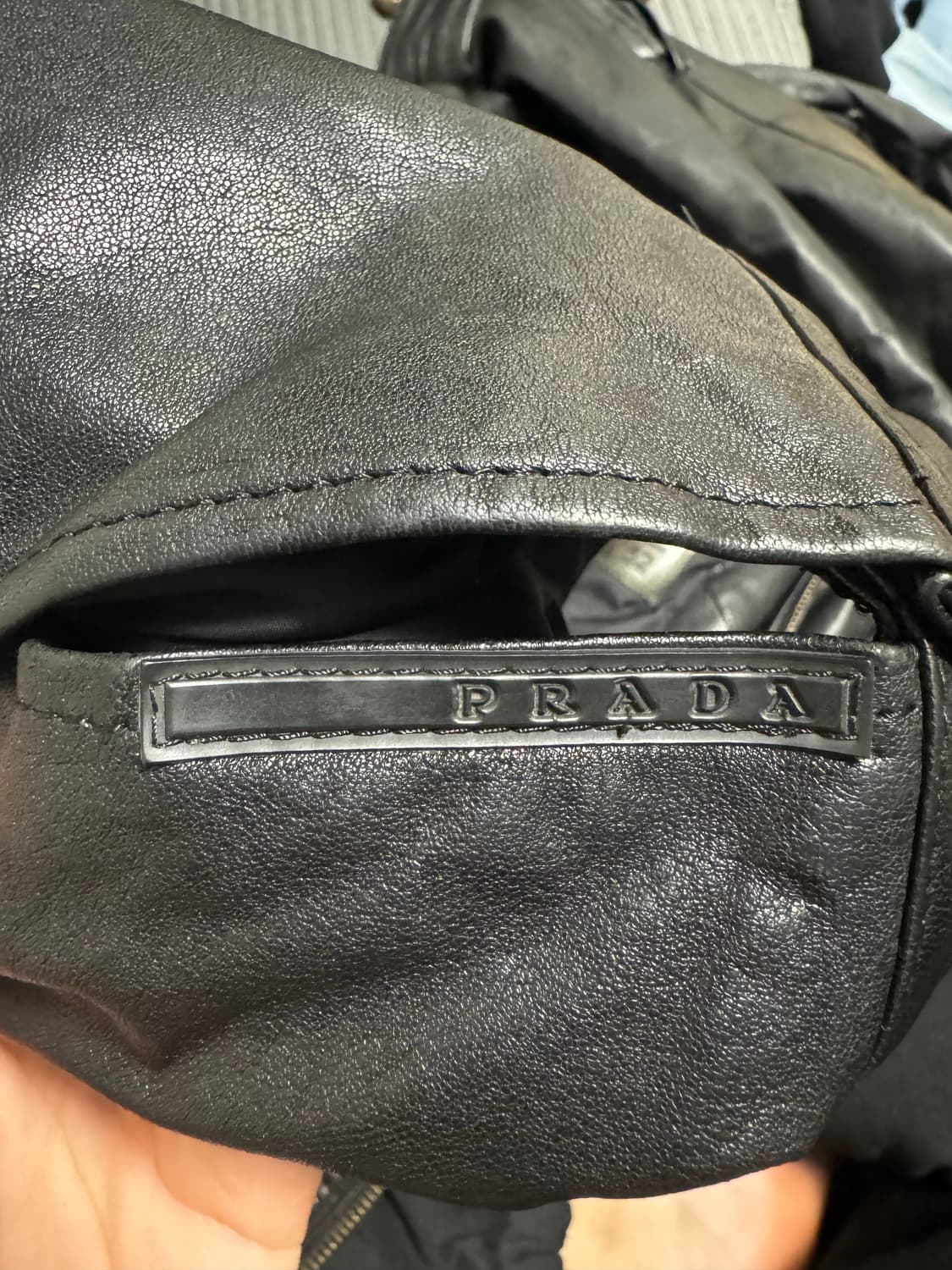 Prada 프라다 스포츠 가죽자켓 상품이미지2