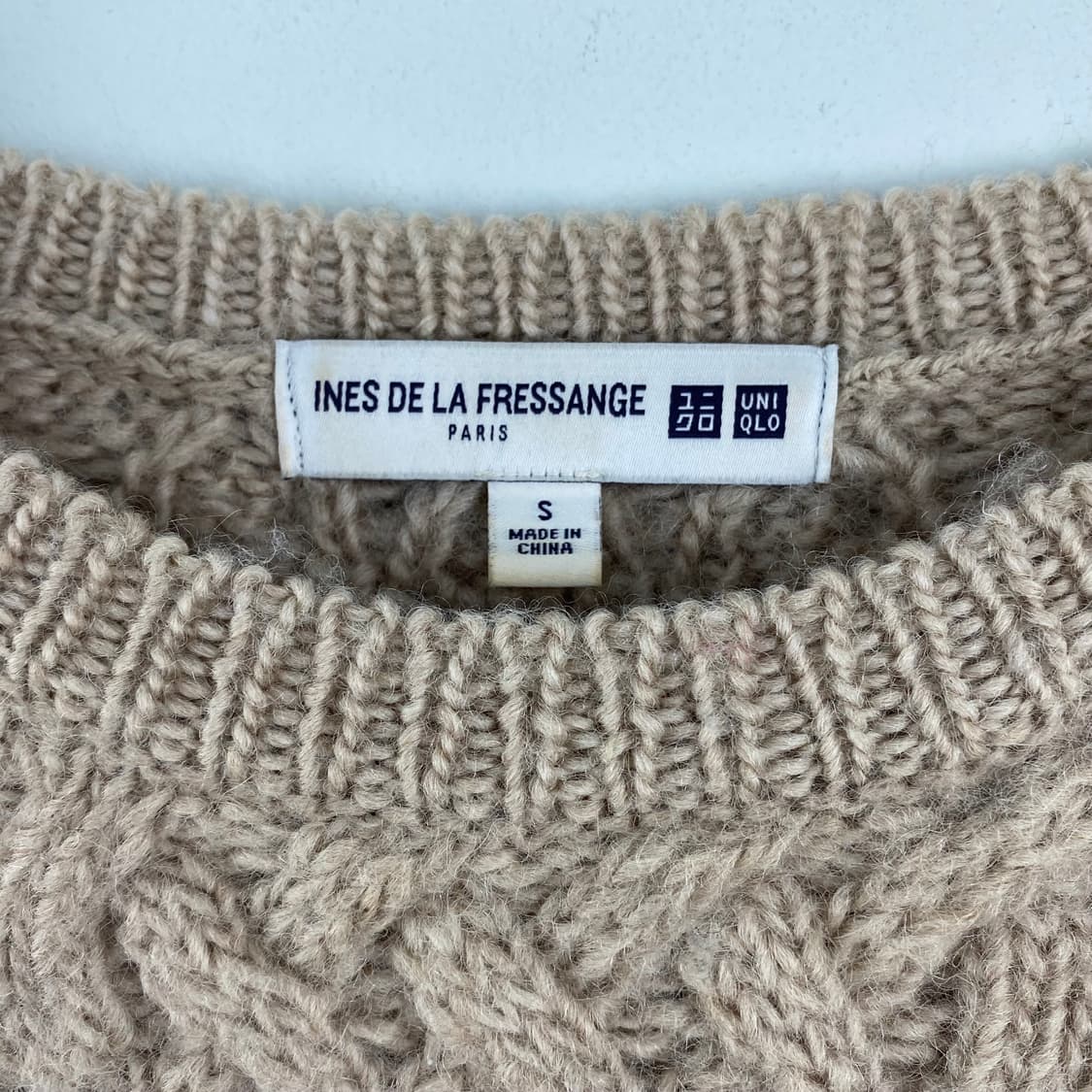 유니클로 이네스 드 라 프레상쥬 ines de la fressange니트 상품이미지3