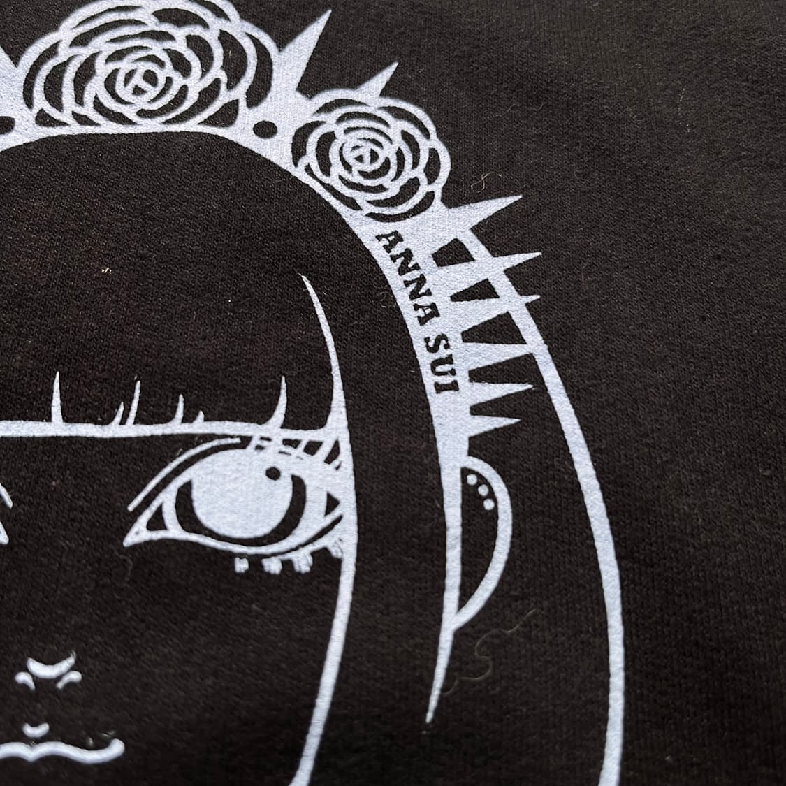 ANNA SUI  프린팅 기모후드 (실측확인) 공용!! 상품이미지2