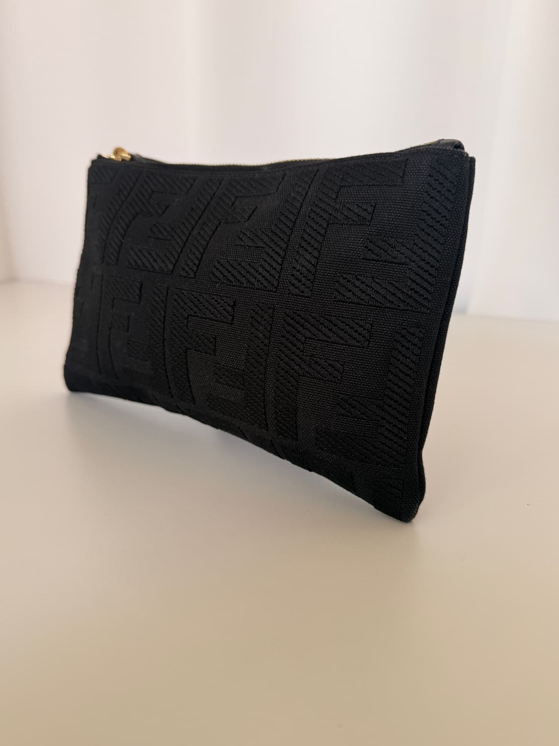 펜디(Fendi) 자카드 파우치 플랫 클러치백 정품 상품이미지1