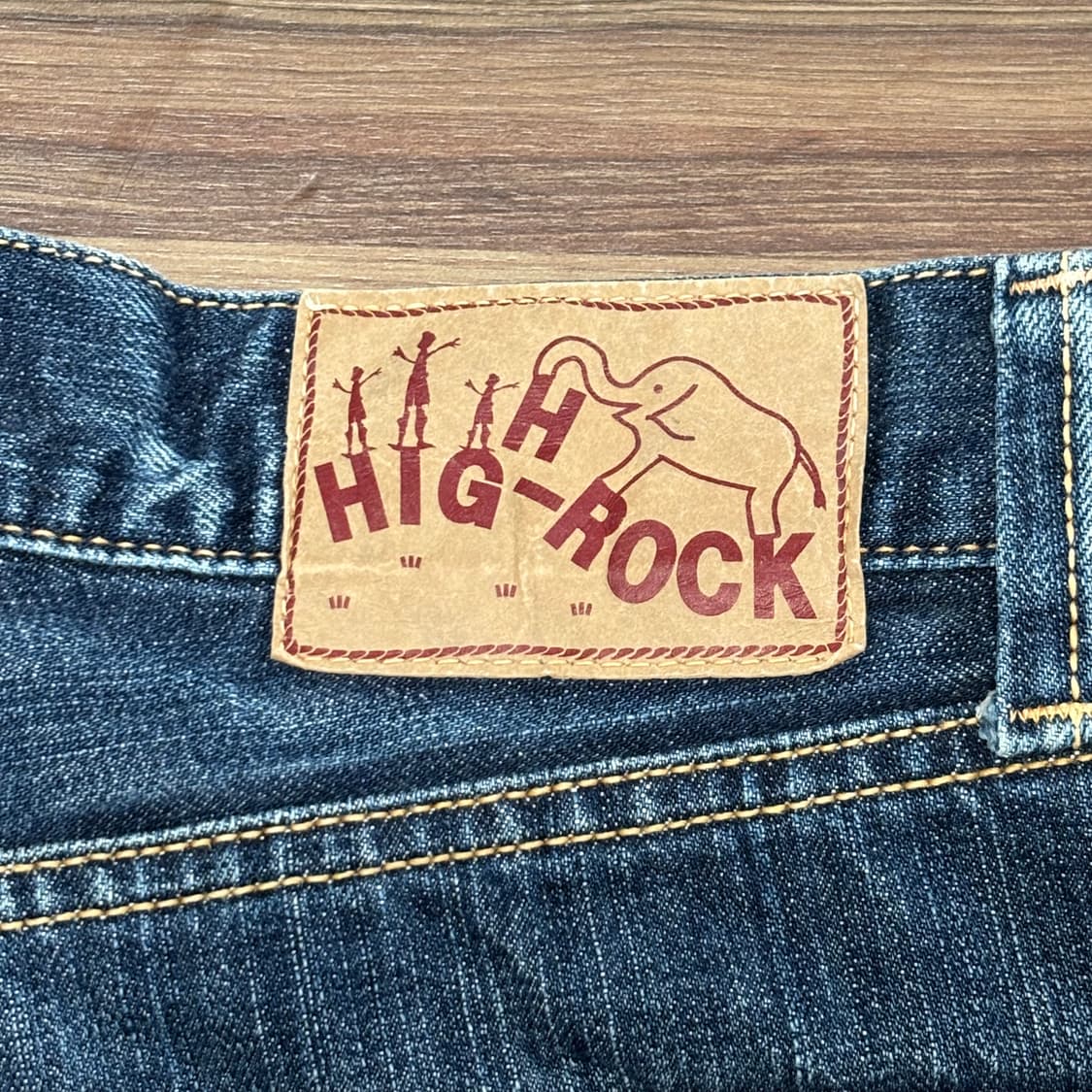 하이락 high rock 코지마 빈티지 더블니 카펜터 워크 데님 팬츠 상품이미지3