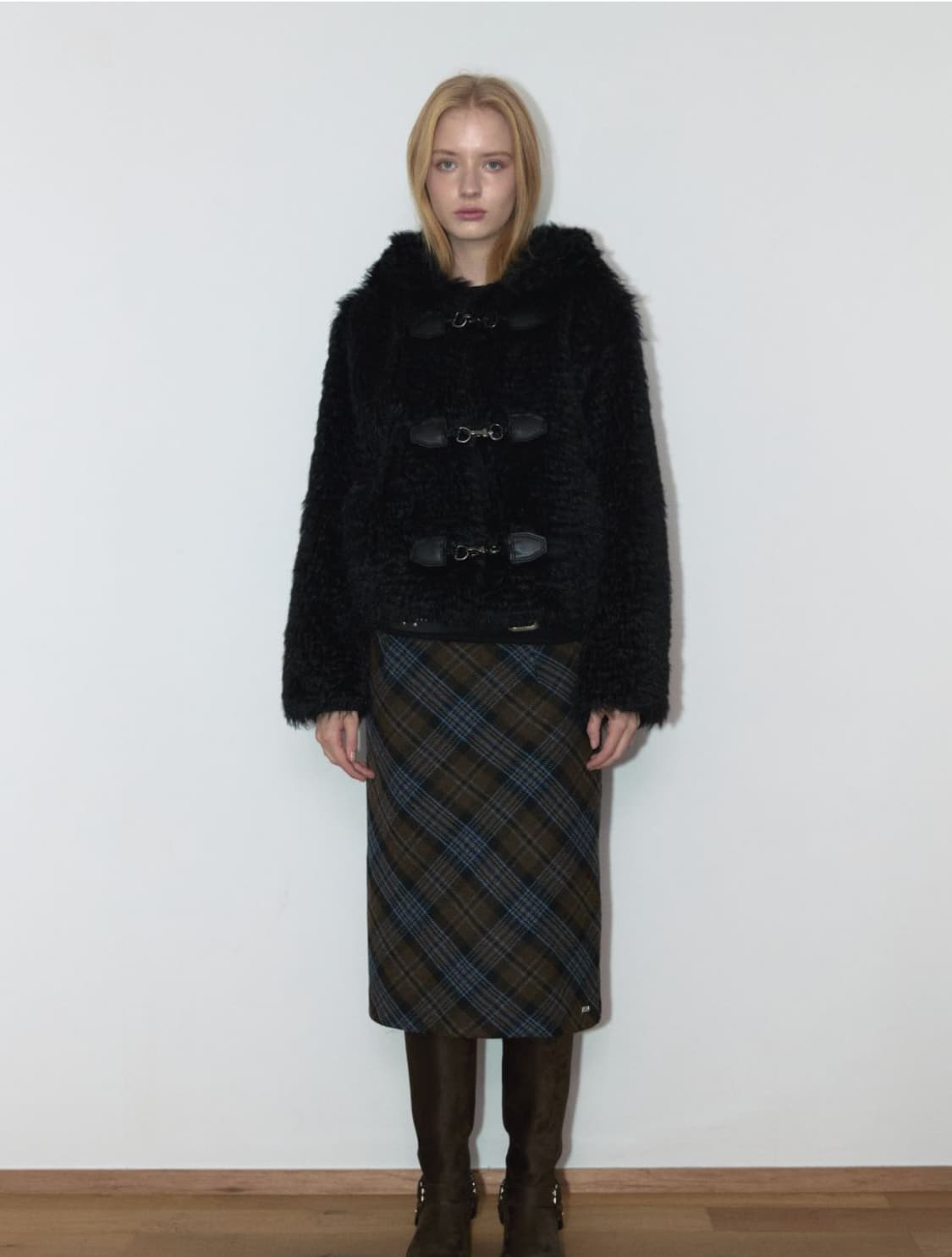 아수라 블랙 퍼자켓 ASURA FUR Jacket  상품이미지3