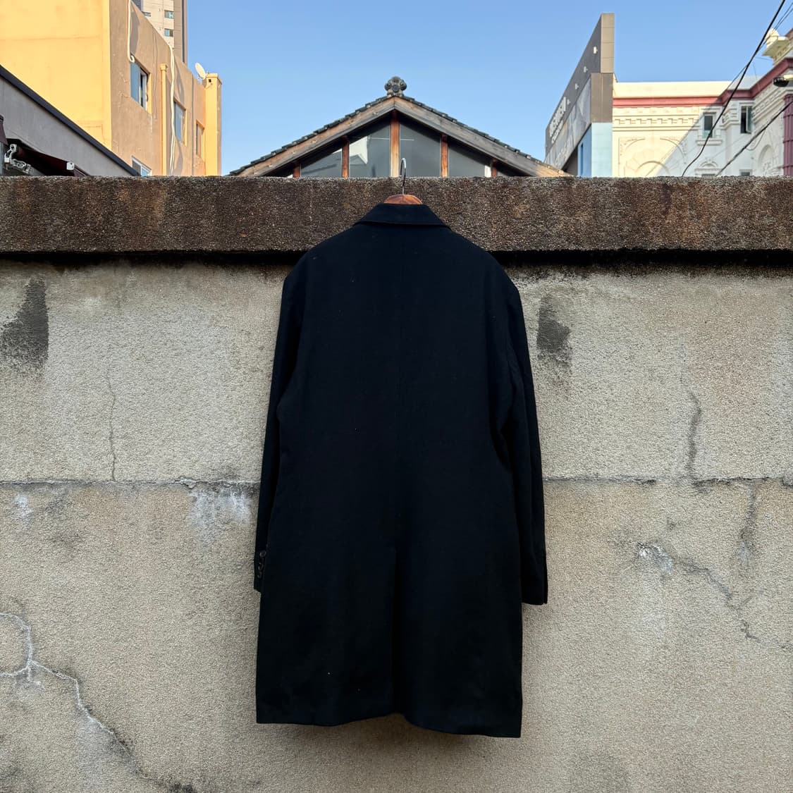 SISSY by 칸사이야마모토 울 캐시미어 블렌드 코트 상품이미지4