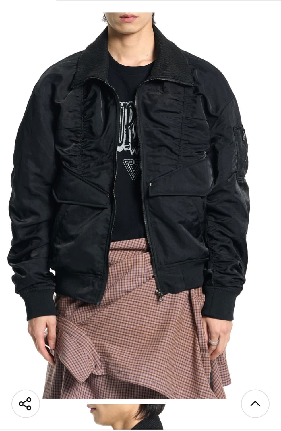 본바트 Highneck Bomber Jacket 상품이미지2