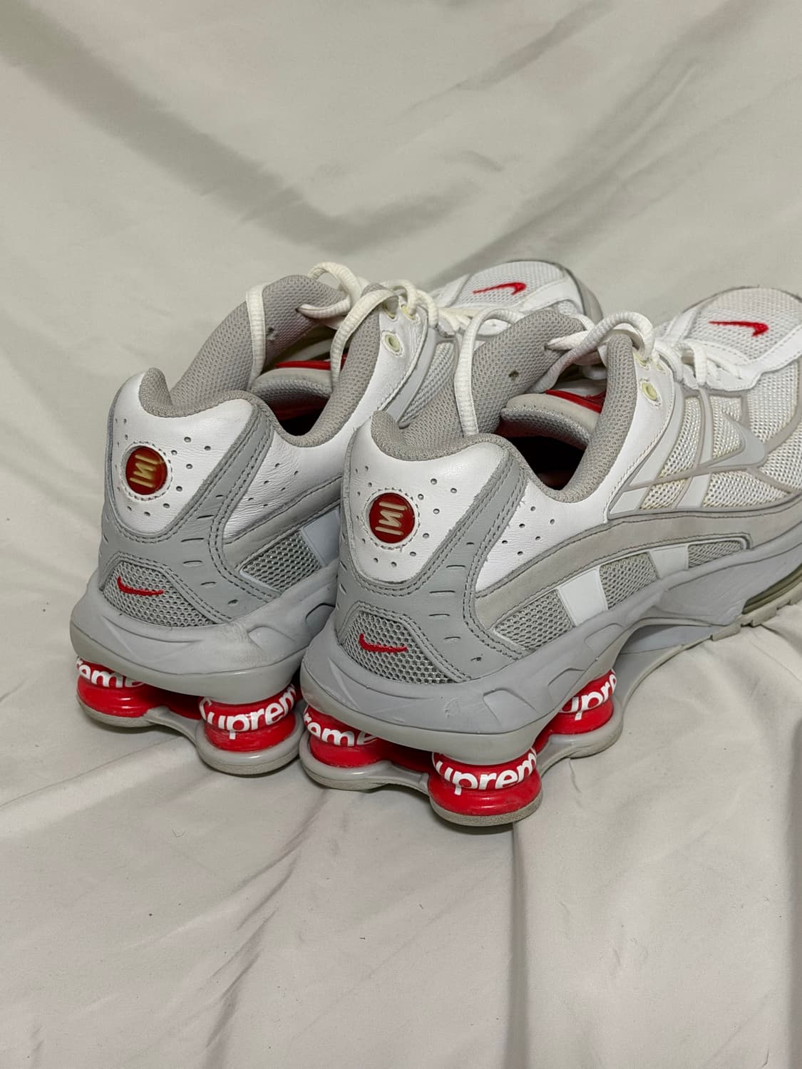 슈프림X나이키 샥스 라이드 2 SP 화이트 상품이미지4