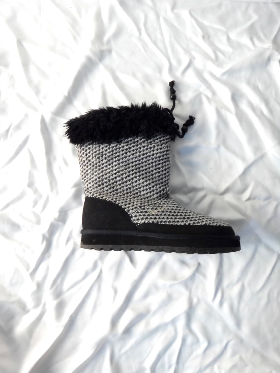 SKECHERS hound pattern winter boots  상품이미지3