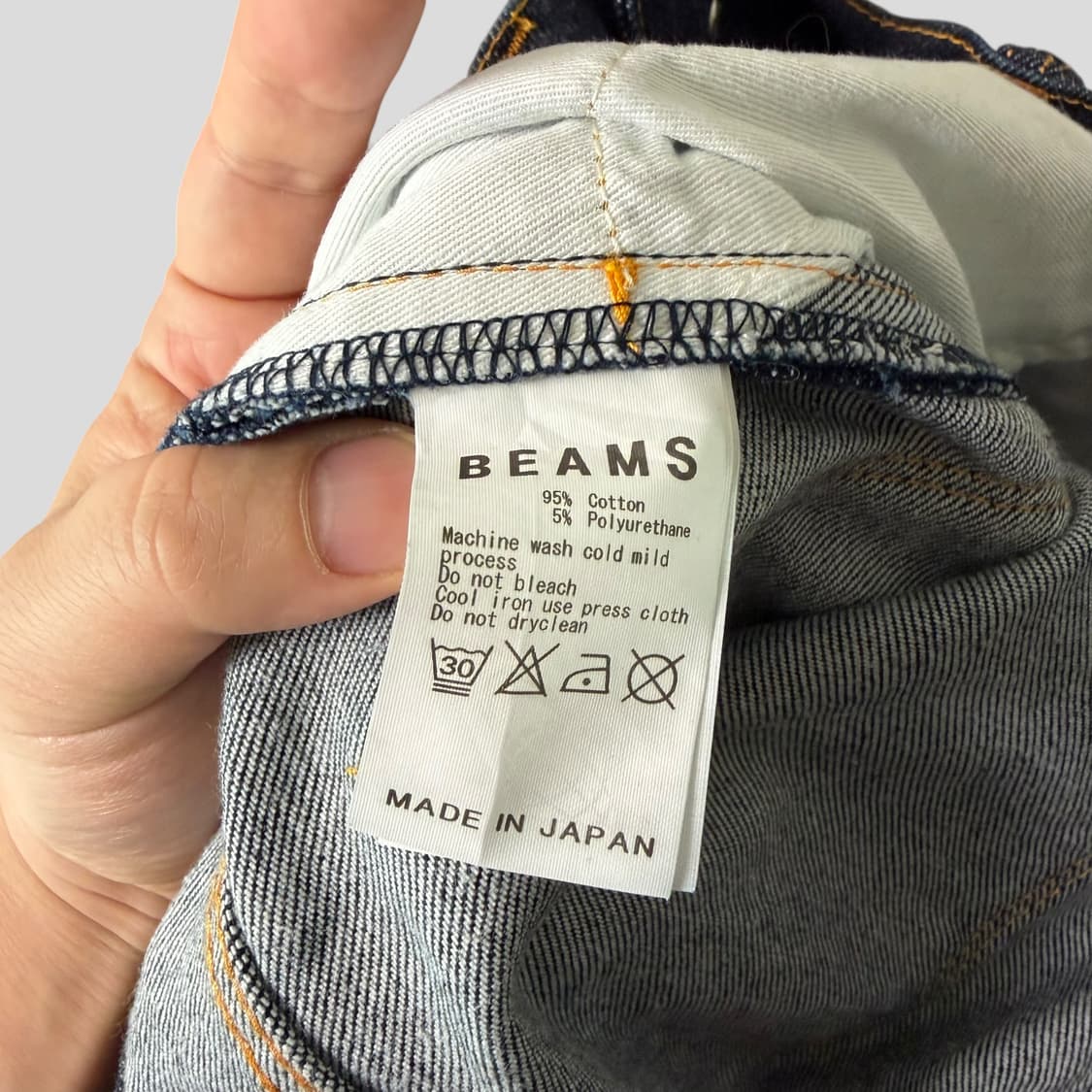 (32)Beams빔즈 VAPORIZE 슈컷 데님 청바지 상품이미지9