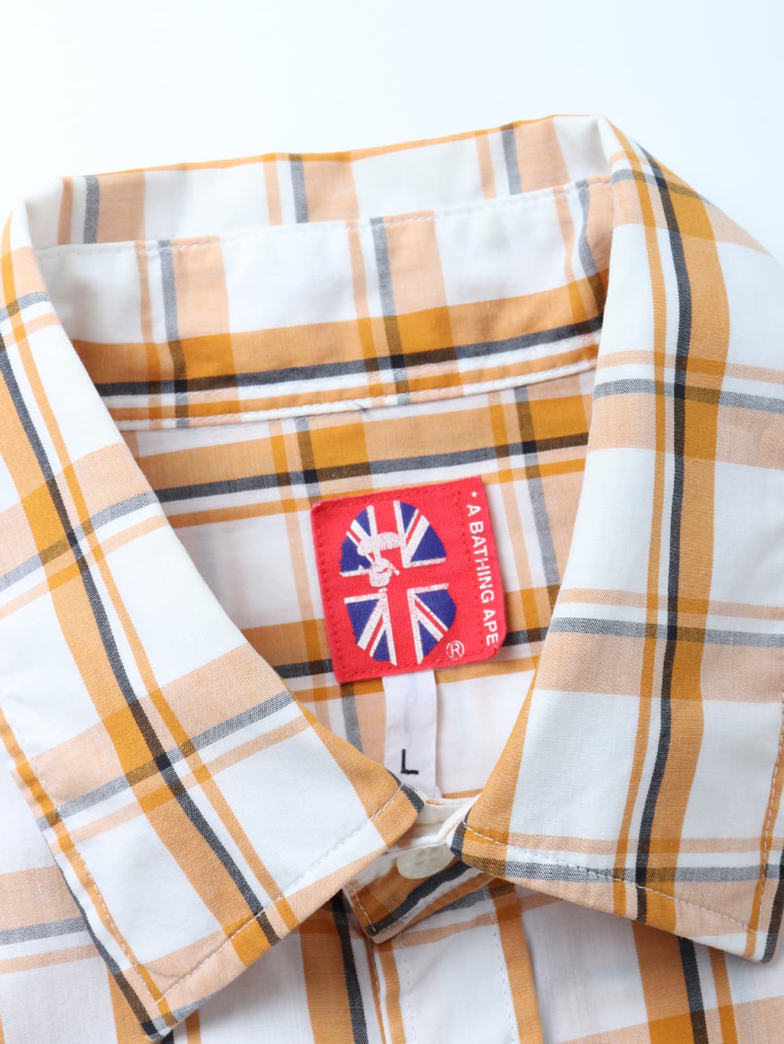 A BATHING APE Plaid Shirt 상품이미지4