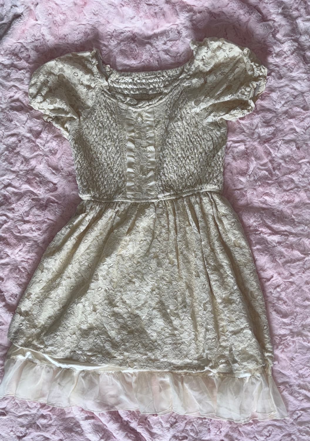 엑시즈팜 베이지 원피스 상품이미지2