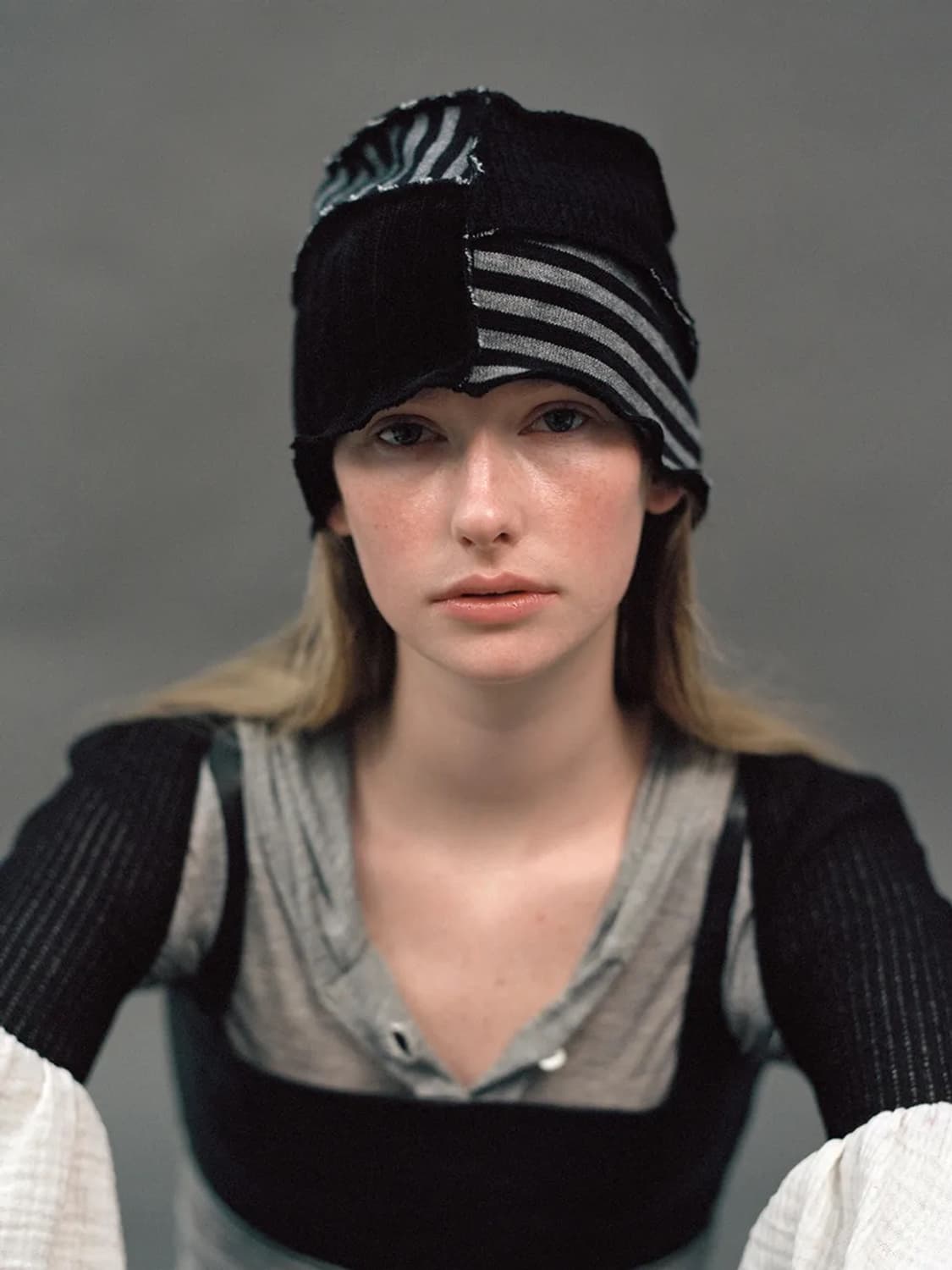 어썸니즈 패치워크 햇_블랙 상품이미지3