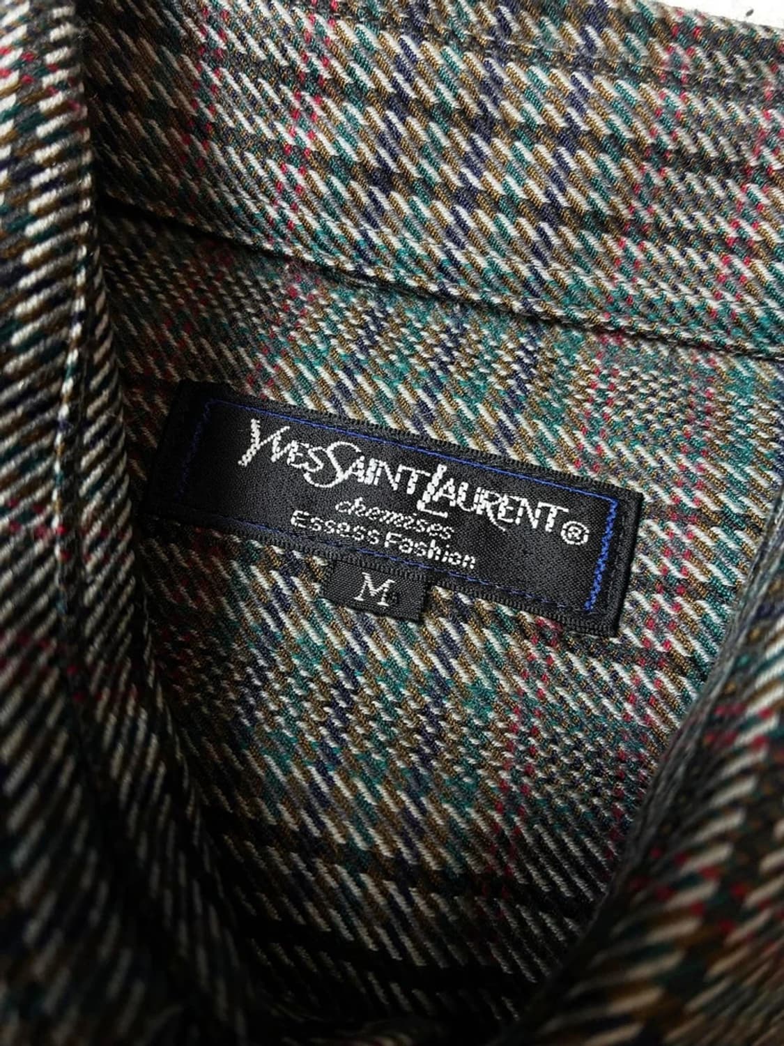 입생로랑 00's 체크 패턴 클래식 셔츠 PN9506 상품이미지7