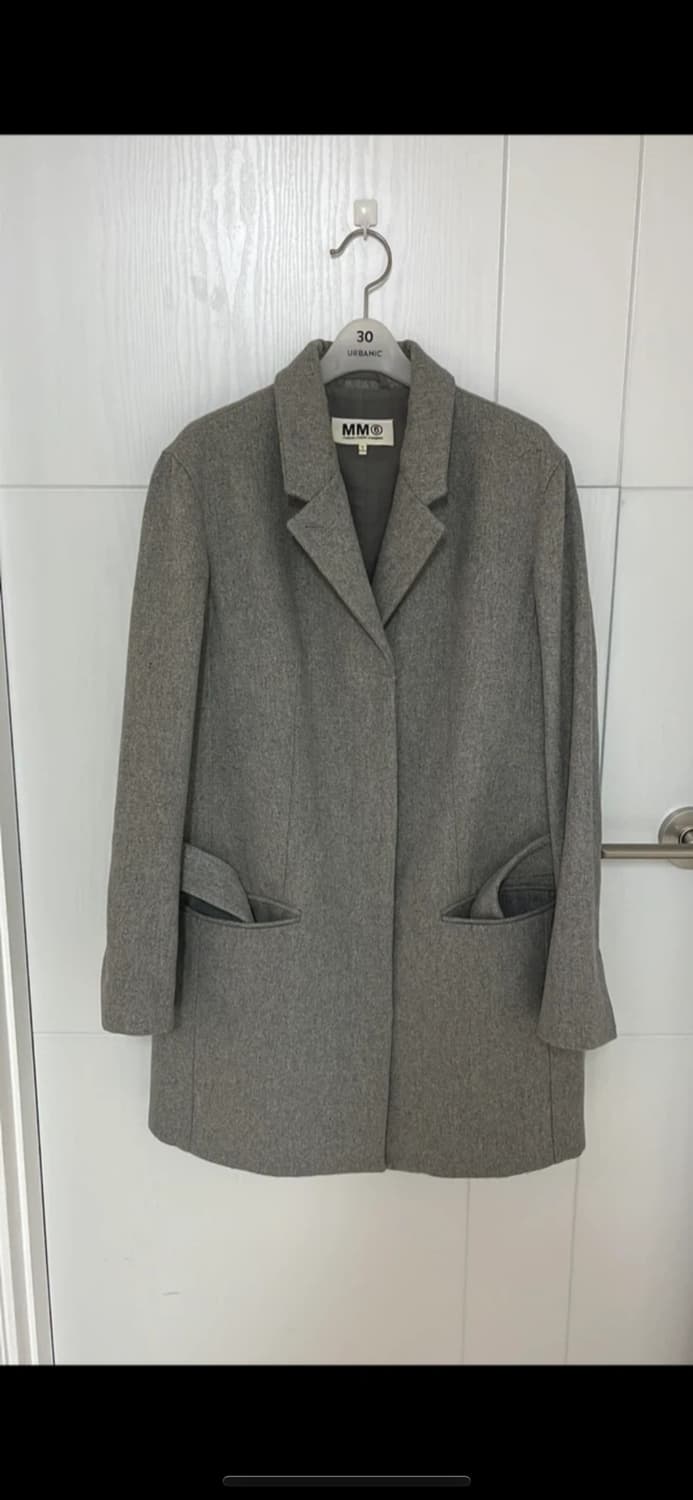 MM6 메종 마르지엘라 그레이 모 코트55,66 정품 상품이미지1