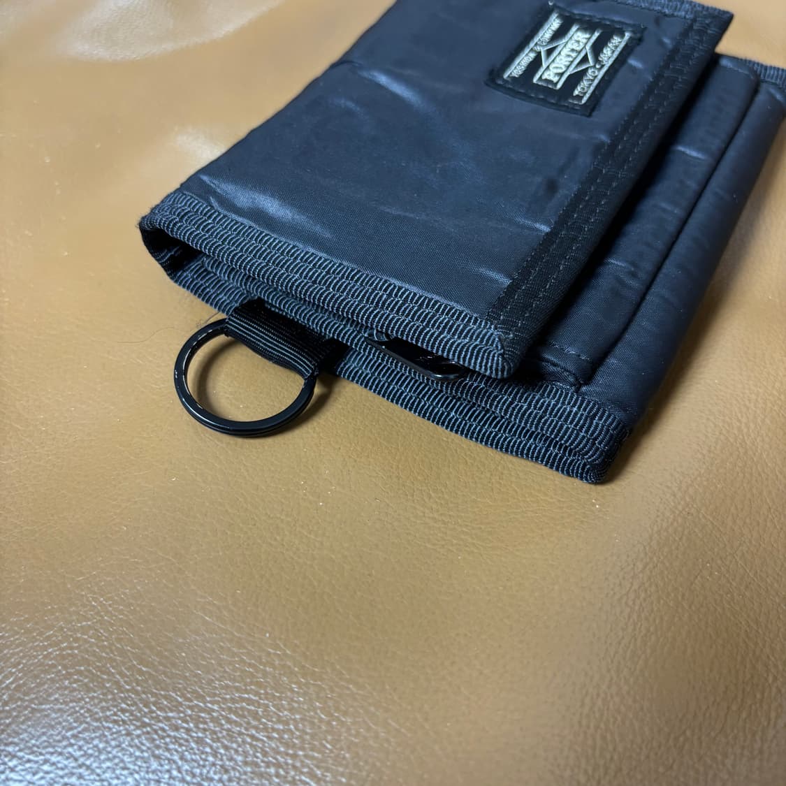 Poter 포터 캡슐 폴딩 월렛 지갑 블랙 (스트랩 포함) 상품이미지3