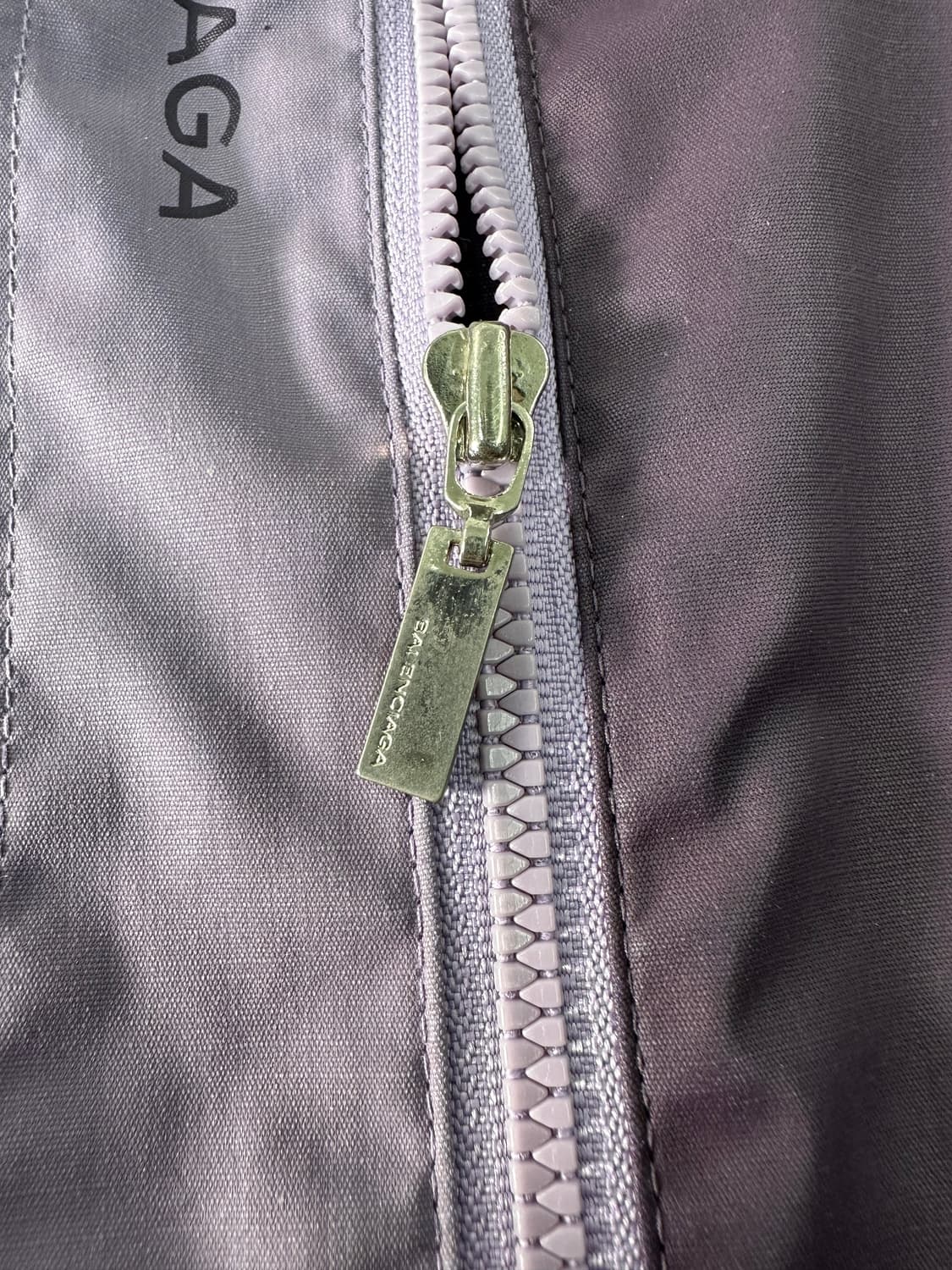 95 발렌시아가 00s 나일론 퍼플 베스트 자켓  상품이미지4