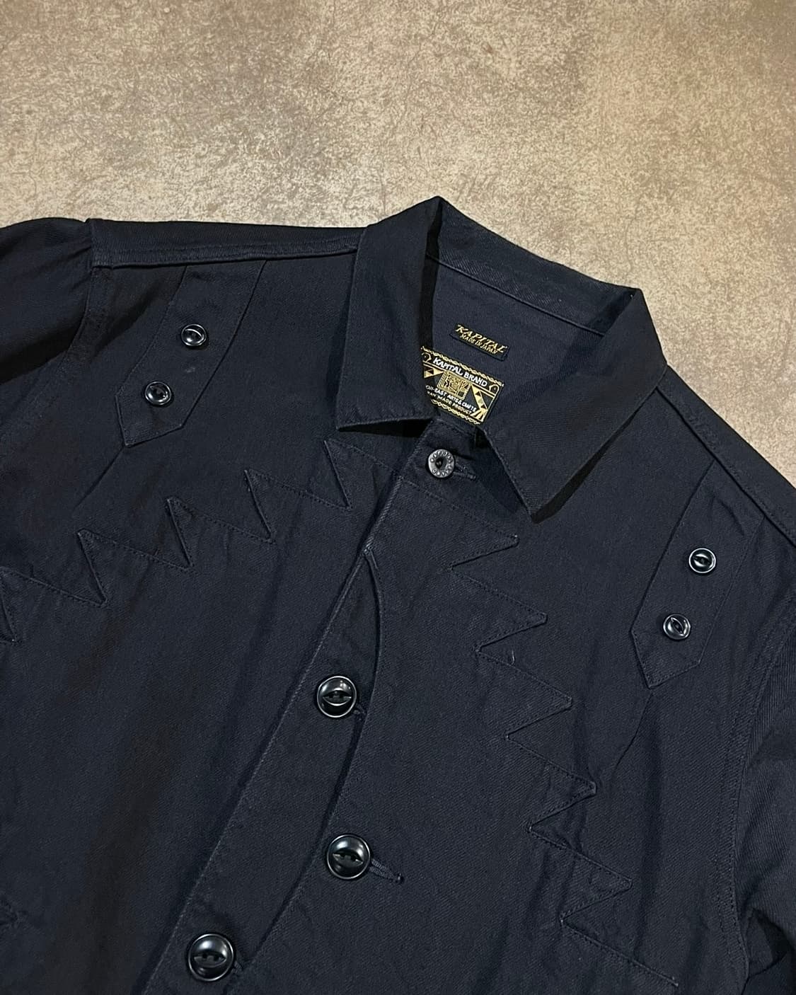 Kapital 12oz 산토도밍고 썬더버드 재킷 (B5183) 상품이미지2