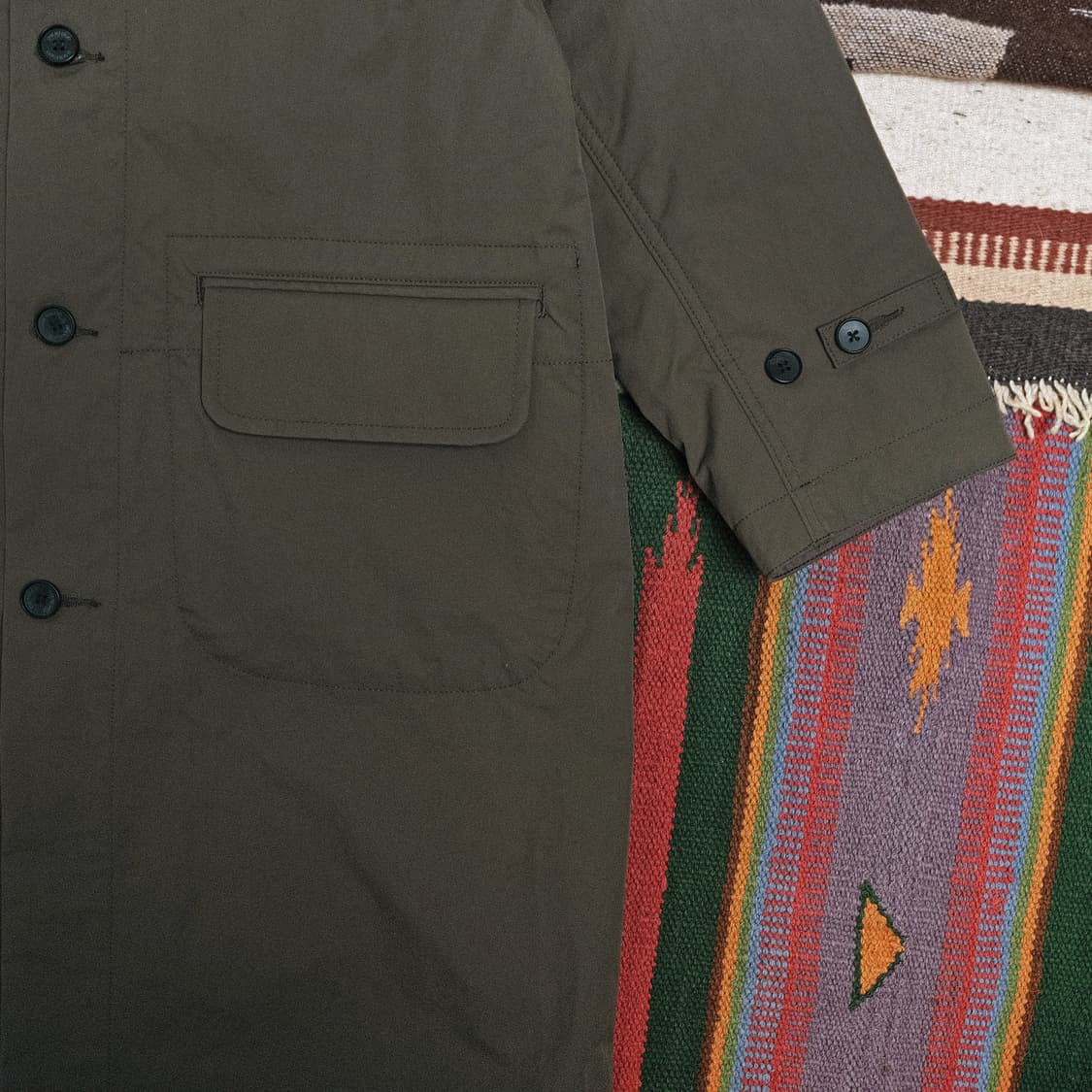 옴니갓 프렌치 워크 다운 코트 1사이즈 (추천 44-55) 상품이미지5