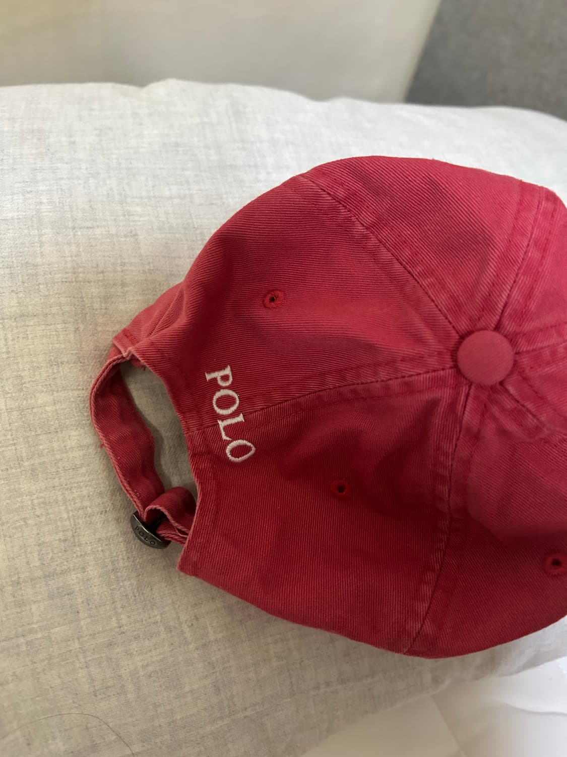 폴로 핑크 볼캡 상품이미지2
