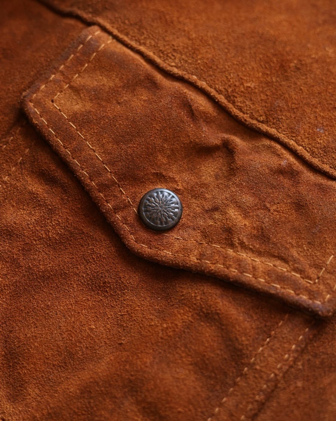 스웨거 60~70s 스웨이드 트러커 자켓(리바이스Type lll 모티브) 상품이미지6