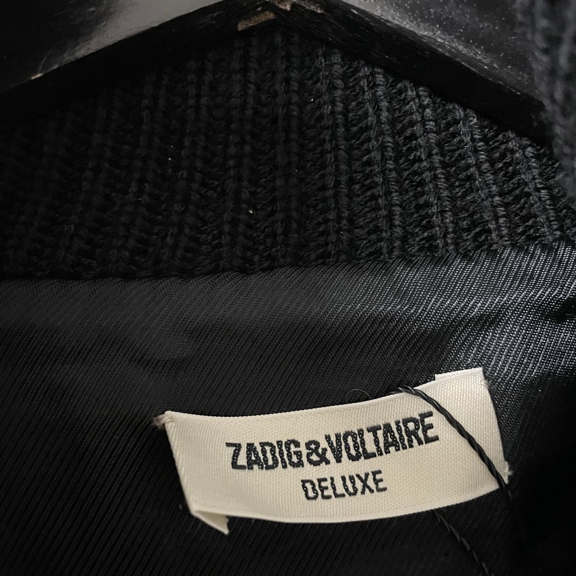 쟈딕앤볼테르 퍼 니트 집업 XS(W) 상품이미지5