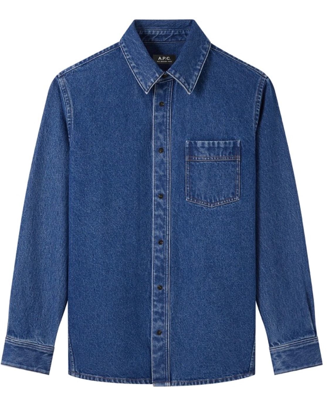 아페쎄 데님 오버 셔츠 상품이미지1