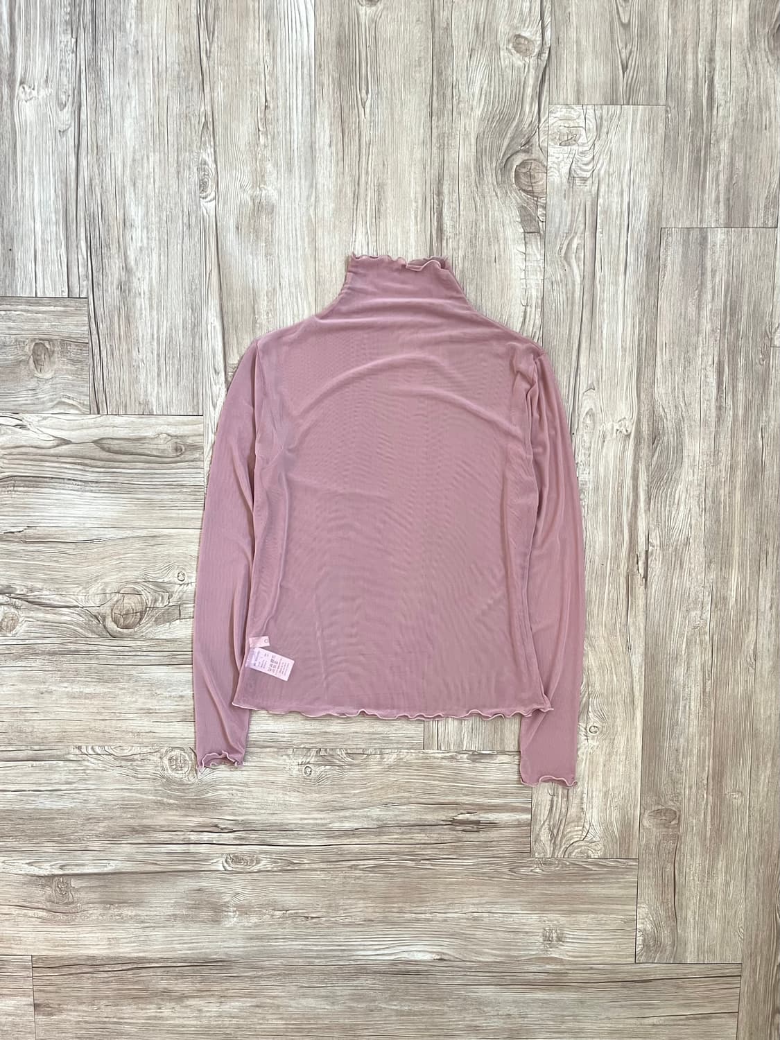 CLEA 인디핑크 시스루 터틀넥 상품이미지1