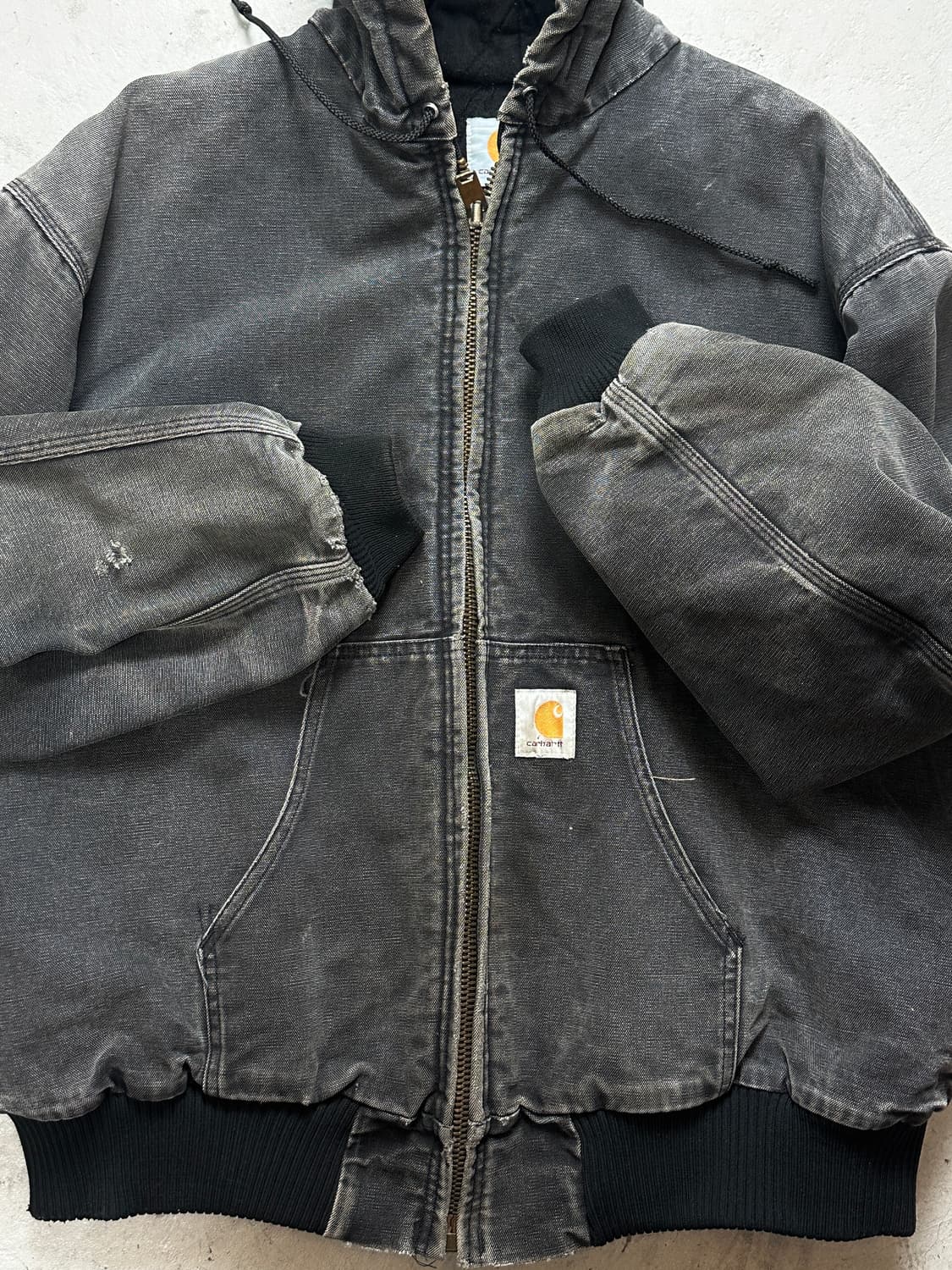 90's USA 칼하트 JQ1005 액티브 자켓 칼하트 J68 J130 상품이미지7