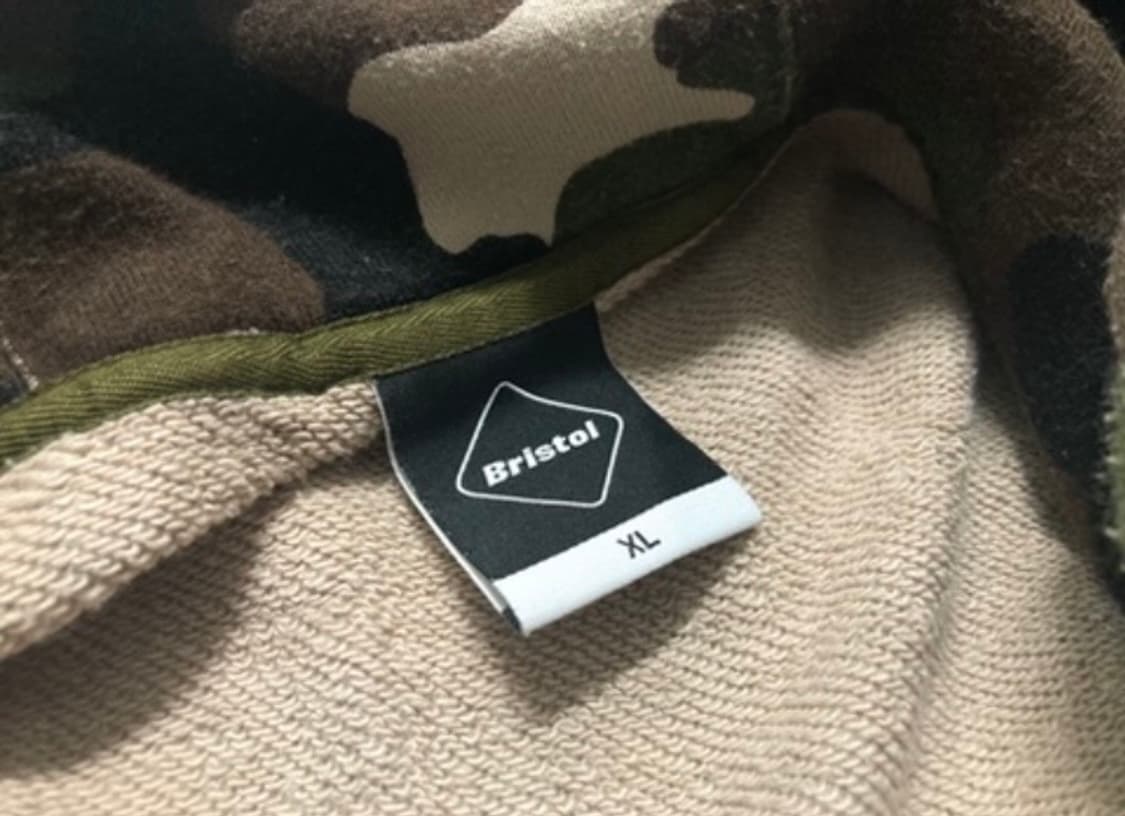 FCRB FC레알 브리스톨 16AW 카모 후드 105-110 XL 상품이미지6