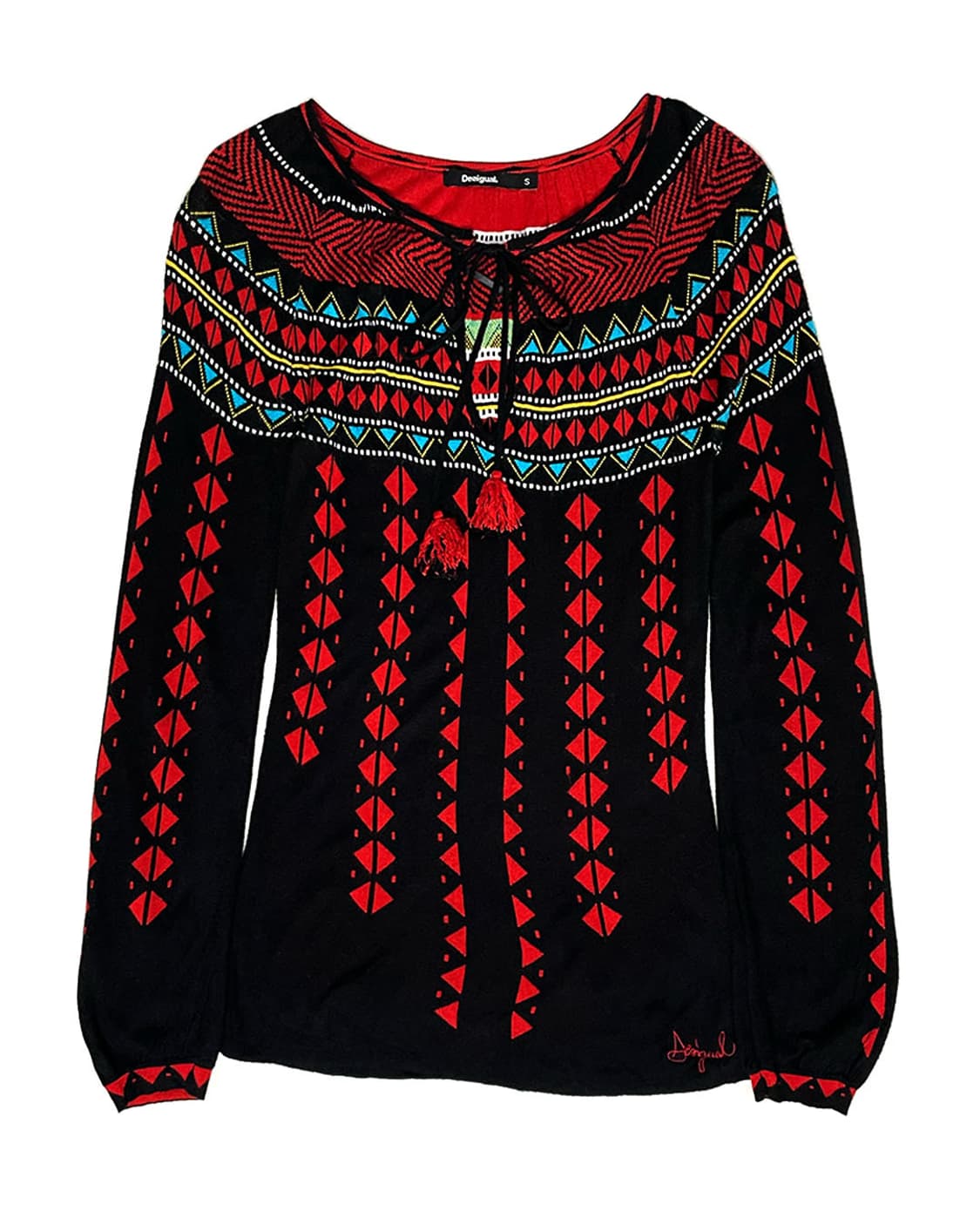 desigual 에스닉 니트 탑  상품이미지1