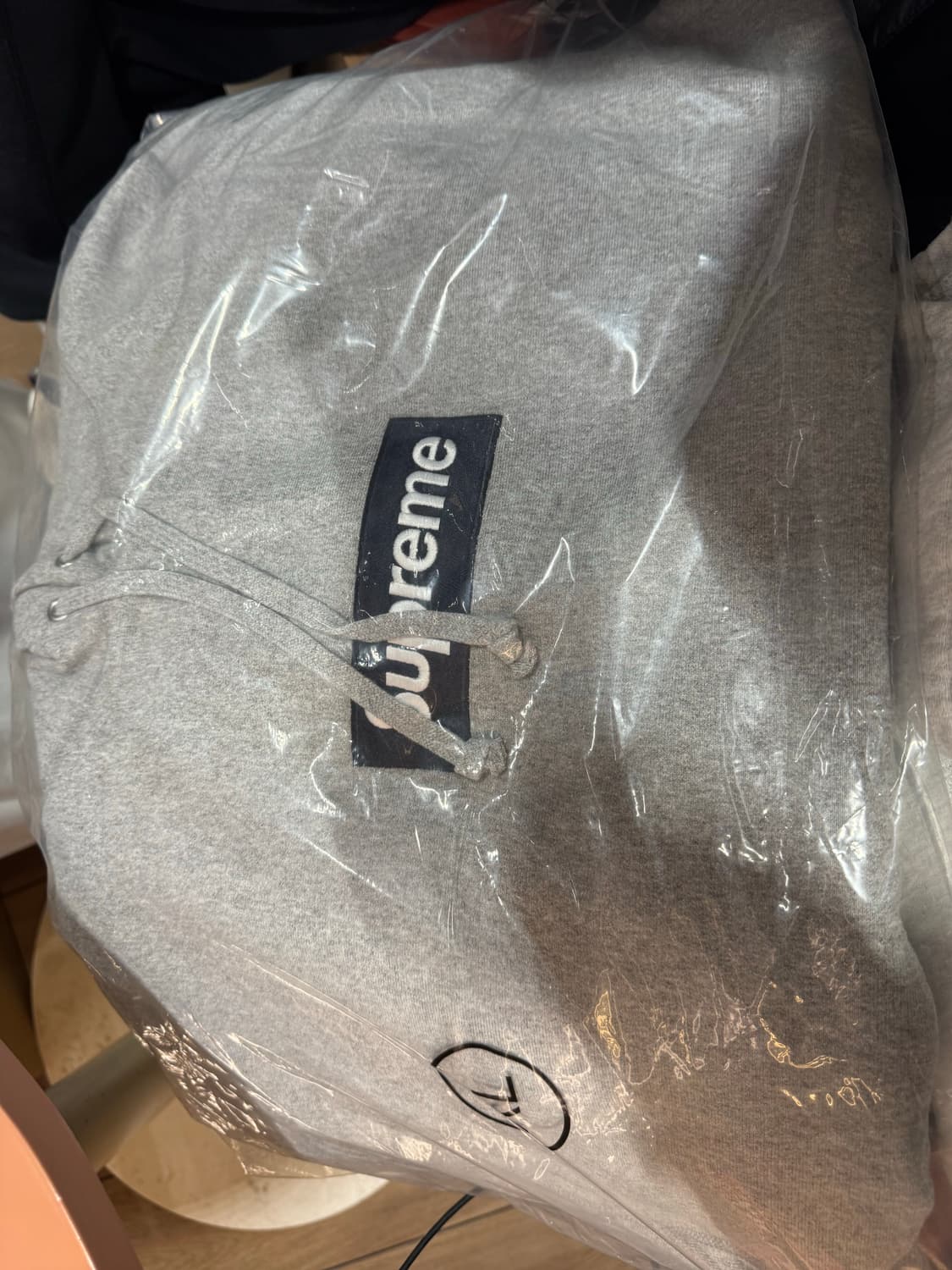 슈프림 박스 로고 후드티 헤더 그레이-25FW XL새상품 판매합니다.  상품이미지2