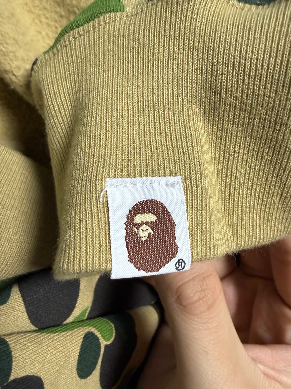 베이프 후드집업 녹계 상품이미지8