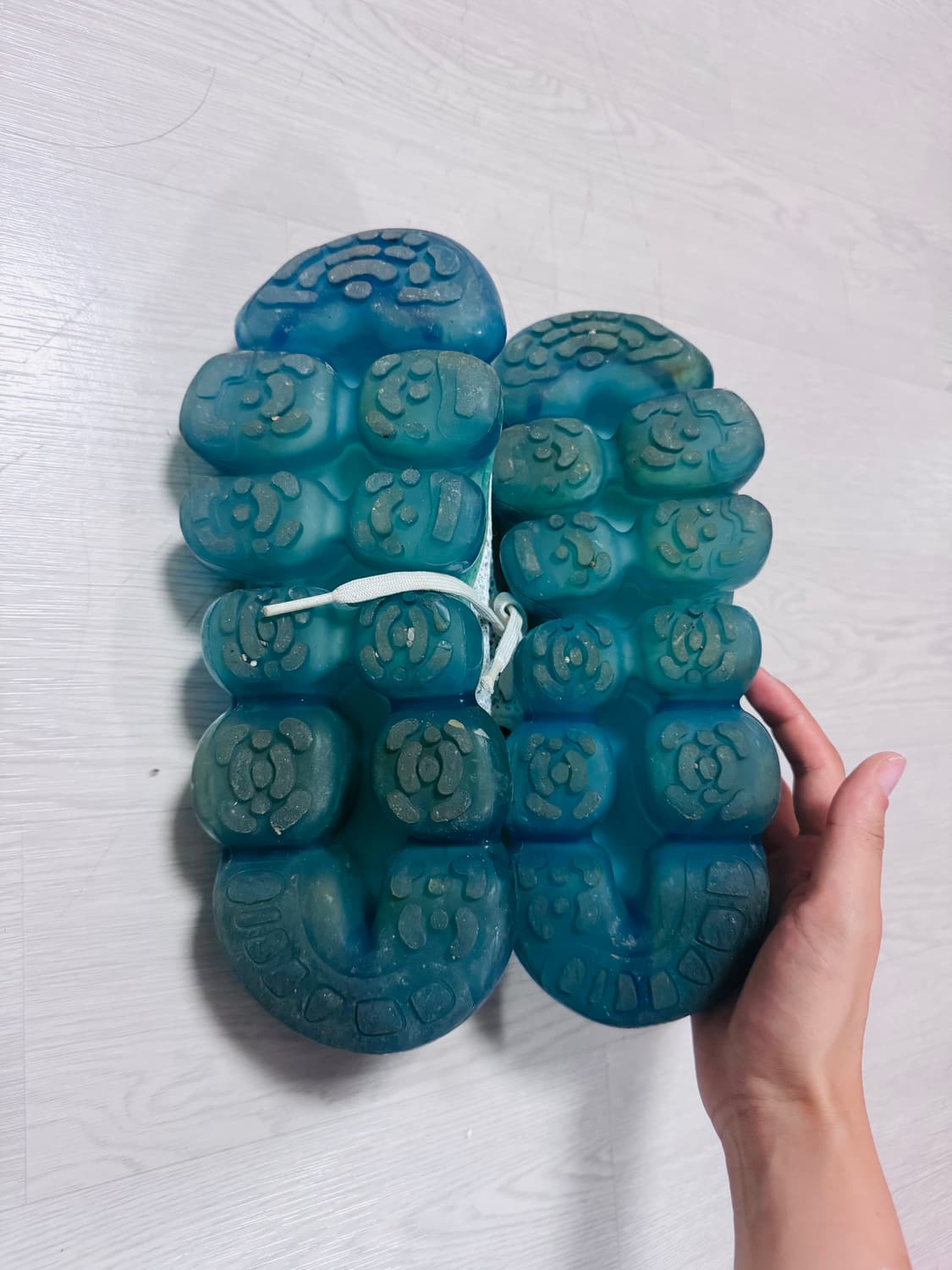 Grounds 그라운즈 블루 스니커즈 서브컬쳐 아노깔 상품이미지4