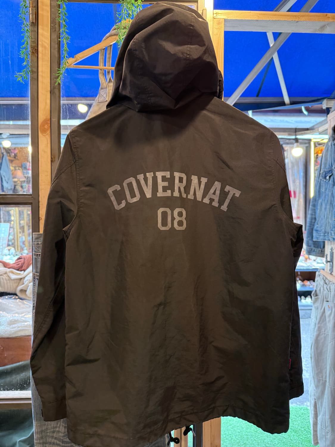 커버낫 블랙 바람막이 상품이미지4