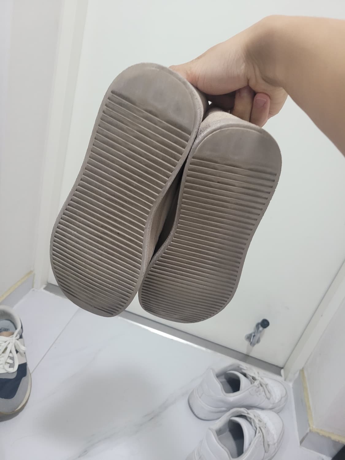 식스핏 왈라비 280 베이지 상품이미지5