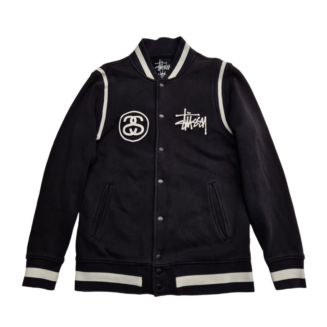 [M] stussy 스투시 월드투어 바시티자켓 상품이미지1