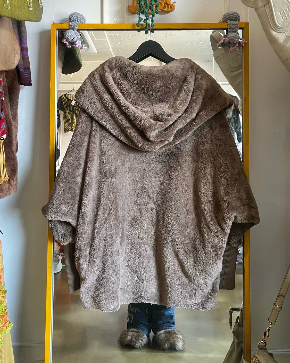 ANZU Japan Hood Fleece Dolman Cardigan 상품이미지9