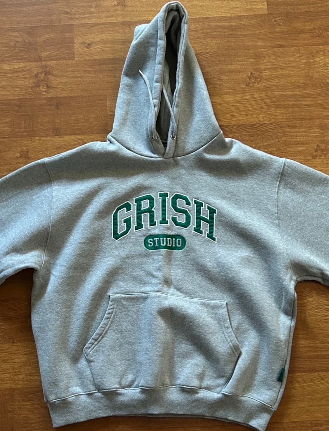 그리쉬 후드티 그레이 L 상품이미지1