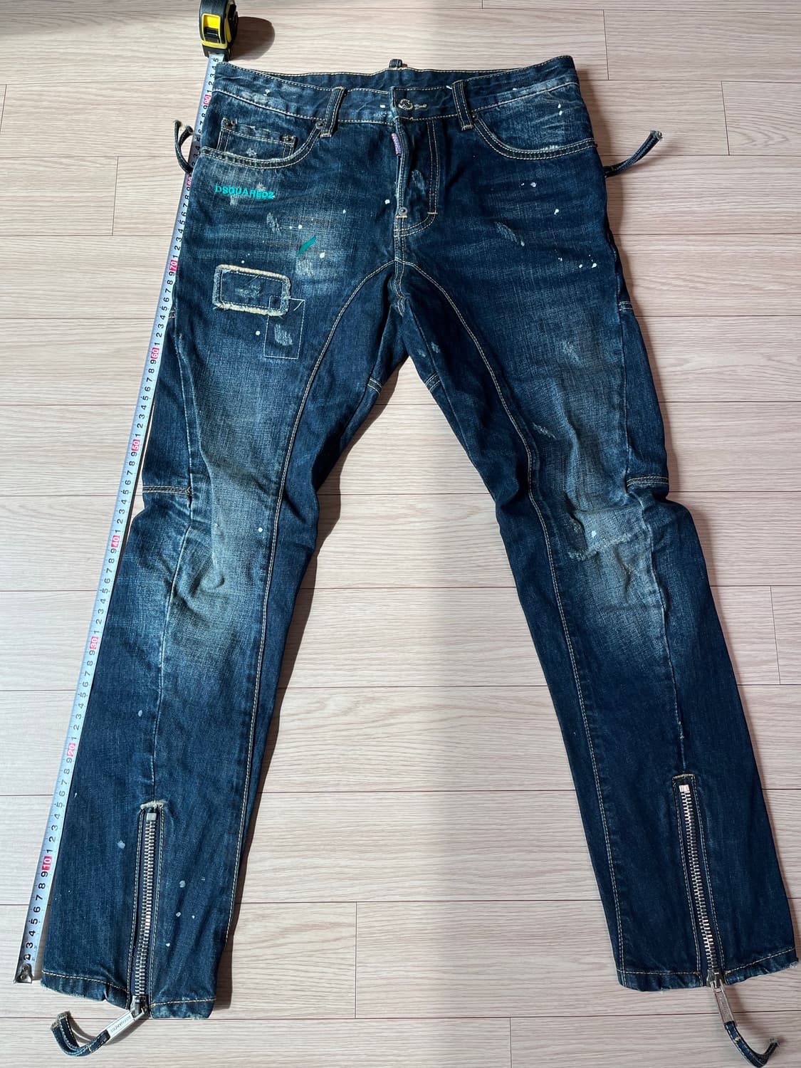 디스퀘어드2 남성 데미지 청바지 46 상품이미지8