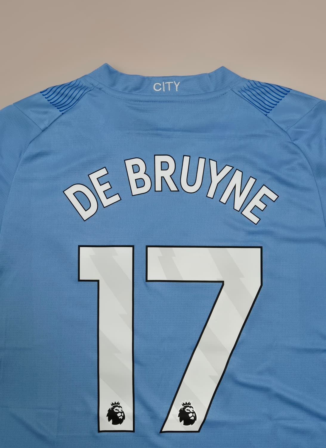 23-24 맨시티 홈 케빈 더 브라위너 유니폼M 레플리카 상품이미지7